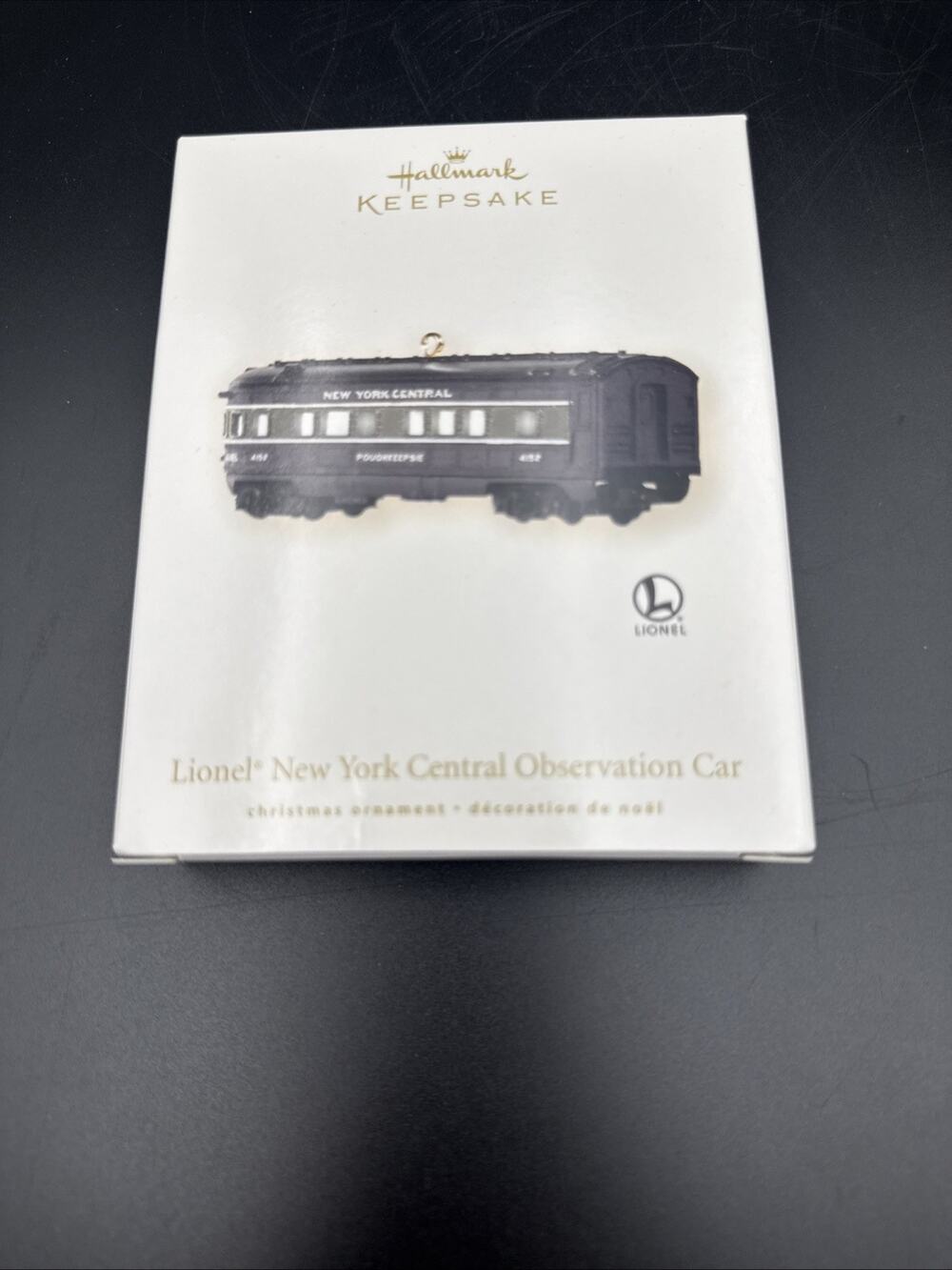 Lionel New York Central Observation Car 2008 Hallmark Lionel QXI2011 - NIB